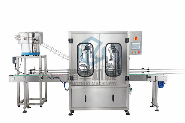 Full automatic press type capping machine