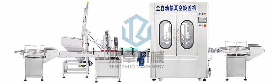 Fully automatic vacuum capping machine